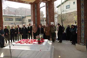 مراسم سالگرد تدفین شهدای گمنام دانشگاه 